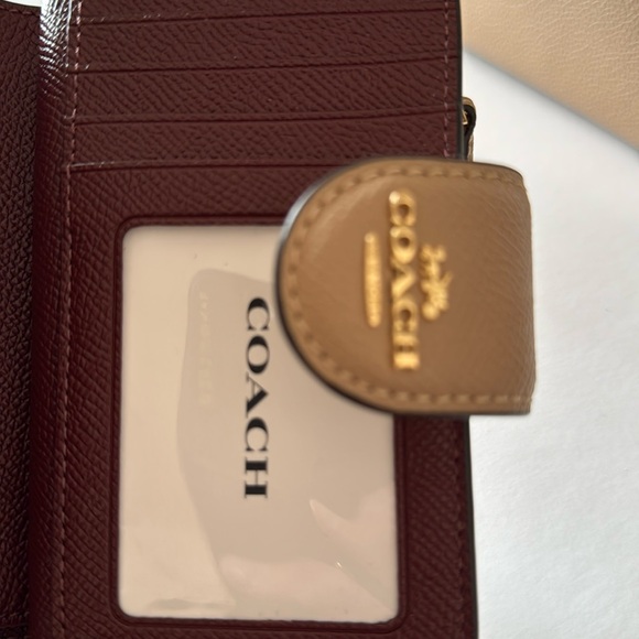 NWOT Coach Mollie Tote Bag and Wallet Set in Taupe/Gold - Picture 10 of 12